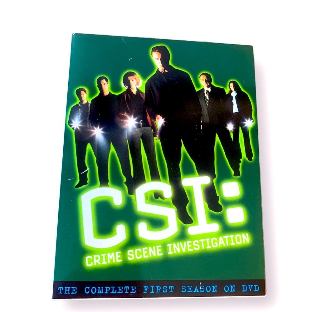 CSI Complete First Season DVD Box Set TV Series Show Drama 6 Disk Set Paramount